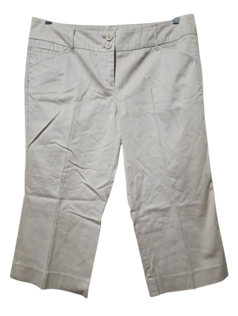 Like New New York & Company Tan Capris